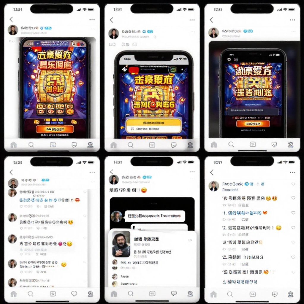 台灣社群手機畫面顯示炫耀賭博廣告與出金截圖,FB Threads群組充斥懷疑留言