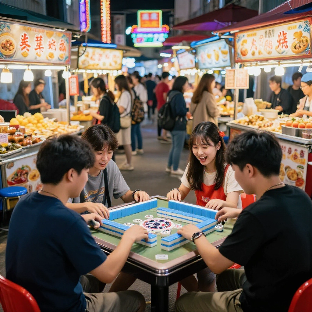 夜市兩人麻將玩法終極指南：13張16張規則哩咕哩咕牌型與夜市潛規則全解析