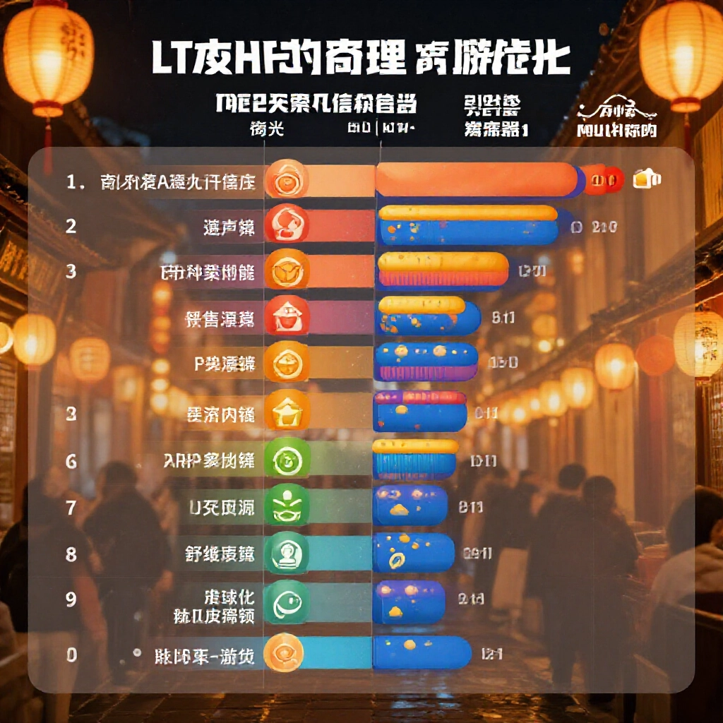 專業對比資訊圖表娛樂城體驗金額度流水倍數出金速度排名彩色長條台灣燈籠暖色專業氛圍