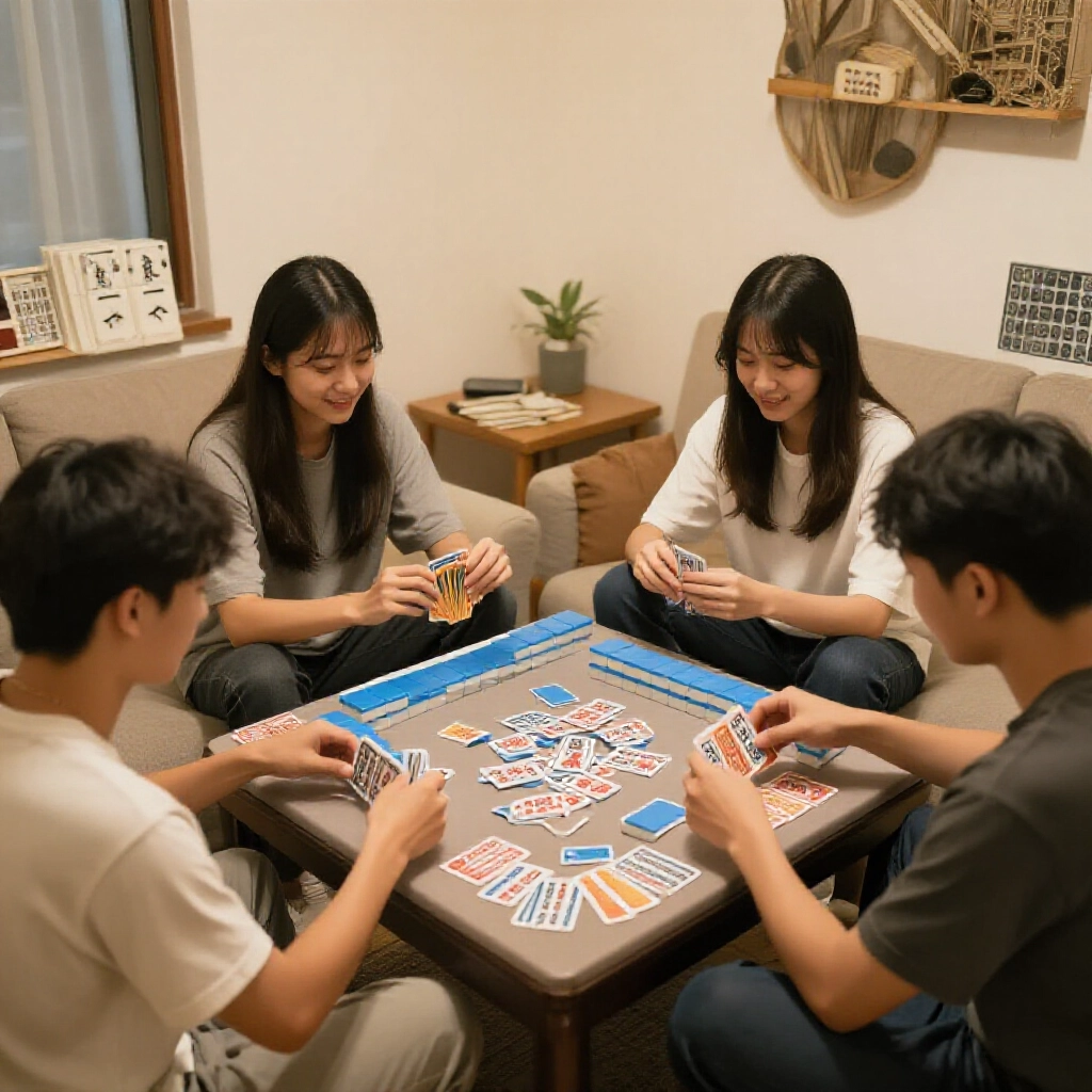 紙牌麻將玩法全攻略：台灣2-4人發牌張數夜市兩人規則詳解