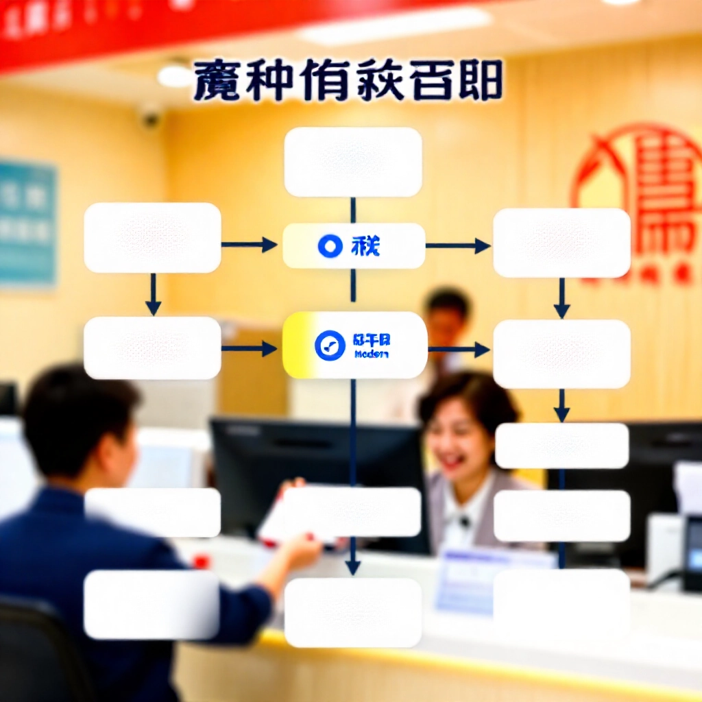 詳細流程圖說明今彩539領獎步驟,現代銀行櫃檯稅務圖示與得獎者出示彩券